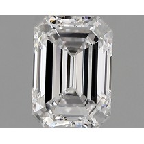 Lab Created 1.00 Carat D-VVS1 Emerald Cut Diamond