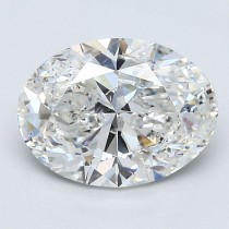 1.95 Carat G-SI2 Oval Natural Diamond 1.95 Carat G-SI2 Oval Natural Diamond