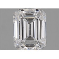 1.84 Carat D-VS2 Emerald Cut Natural Diamond 1.84 Carat D-VS2 Emerald Cut Natural Diamond