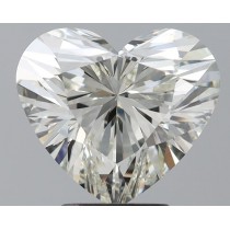 3.53 Carat J-VS1 Heart Shaped Natural Diamond 3.53 Carat J-VS1 Heart Shaped Natural Diamond