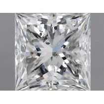 1.56 Carat G-I1 Princess Cut Natural Diamond Certified By HRD 1.56 Carat G-I1 Princess Cut Natural Diamond Certified By HRD
