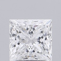 2.53 Carat F-I1 Princess Cut Natural Diamond 2.53 Carat F-I1 Princess Cut Natural Diamond