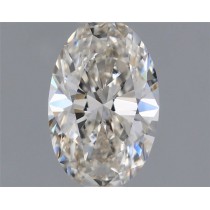 0.89 Carat K-SI2 Oval Natural Diamond