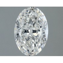 0.91 Carat H-SI1 Oval Natural Diamond