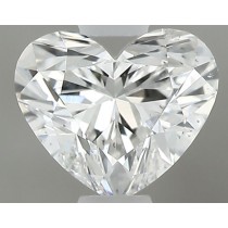 0.46 Carat D-SI1 Heart Shaped Natural Diamond 0.46 Carat D-SI1 Heart Shaped Natural Diamond