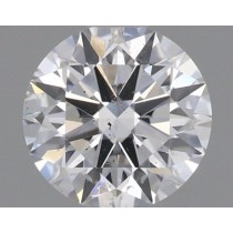 0.76 Carat E-SI1 Round Natural Diamond