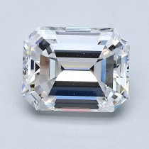 1.41 Carat D-VS1 Emerald Cut Natural Diamond
