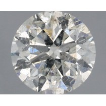 1.60 Carat J-I1 Round Natural Diamond 1.60 Carat J-I1 Round Natural Diamond