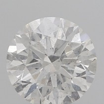 0.90 Carat G-I1 Round Natural Diamond