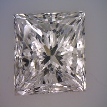 2.78 Carat E-SI2 Princess Cut Natural Diamond