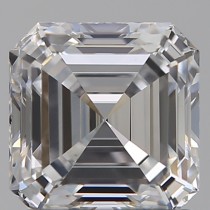 Lab Created 1.24 Carat D-VVS2 Asscher Cut Diamond Lab Created 1.24 Carat D-VVS2 Asscher Cut Diamond