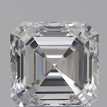 Lab Created 1.10 Carat D-VVS2 Asscher Cut Diamond Lab Created 1.10 Carat D-VVS2 Asscher Cut Diamond