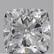 Lab Created 1.59 Carat D-VVS2 Cushion Cut Diamond Lab Created 1.59 Carat D-VVS2 Cushion Cut Diamond