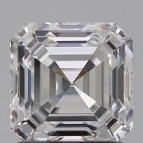 Lab Created 1.54 Carat D-VVS2 Asscher Cut Diamond Lab Created 1.54 Carat D-VVS2 Asscher Cut Diamond