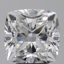 Lab Created 4.07 Carat E-VVS1 Cushion Cut Diamond