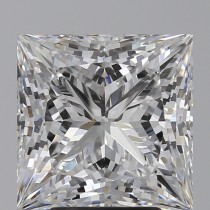 Lab Created 4.09 Carat D-VVS2 Princess Cut Diamond Lab Created 4.09 Carat D-VVS2 Princess Cut Diamond
