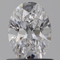 Lab Created 0.74 Carat D-VS1 Oval Diamond Lab Created 0.74 Carat D-VS1 Oval Diamond