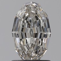 Lab Created 1.07 Carat I-VS1 Oval Diamond