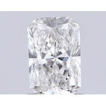 Lab Created 0.93 Carat G-SI2 Radiant Cut Diamond