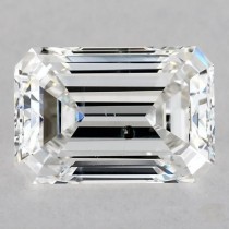 0.90 Carat E-I1 Emerald Cut Natural Diamond