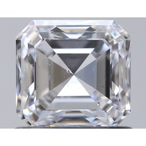 0.91 Carat D-SI1 Asscher Cut Natural Diamond 0.91 Carat D-SI1 Asscher Cut Natural Diamond