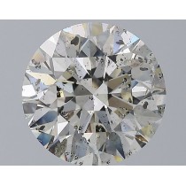 7.01 Carat H-SI2 Round Natural Diamond