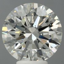 5.51 Carat K-SI2 Round Natural Diamond 5.51 Carat K-SI2 Round Natural Diamond