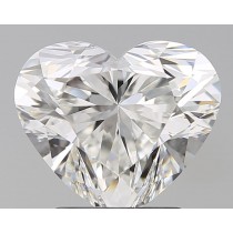 2.50 Carat H-SI1 Heart Shaped Natural Diamond 2.50 Carat H-SI1 Heart Shaped Natural Diamond