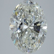 4.16 Carat H-SI2 Oval Natural Diamond 4.16 Carat H-SI2 Oval Natural Diamond