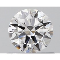 0.56 Carat D-SI1 Round Natural Diamond