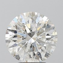 4.05 Carat H-I1 Round Natural Diamond 4.05 Carat H-I1 Round Natural Diamond