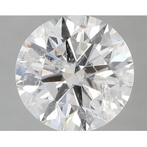 0.80 Carat E-I1 Round Natural Diamond