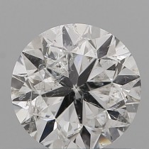 0.91 Carat G-I1 Round Natural Diamond