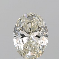 1.50 Carat K-VVS2 Oval Natural Diamond