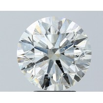 3.54 Carat J-SI2 Round Natural Diamond Certified By IGI 3.54 Carat J-SI2 Round Natural Diamond Certified By IGI
