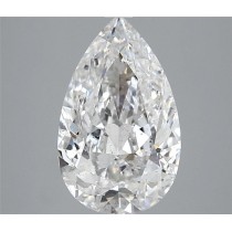 3.01 Carat E-SI2 Pear Shaped Natural Diamond 3.01 Carat E-SI2 Pear Shaped Natural Diamond
