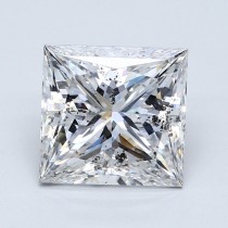 5.43 Carat F-SI2 Princess Cut Natural Diamond 5.43 Carat F-SI2 Princess Cut Natural Diamond