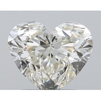 1.51 Carat J-VS1 Heart Shaped Natural Diamond 1.51 Carat J-VS1 Heart Shaped Natural Diamond