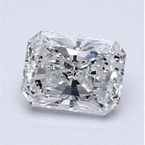 1.10 Carat D-I1 Radiant Cut Natural Diamond