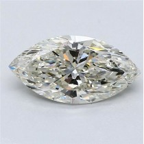 1.30 Carat K-SI1 Marquise Cut Natural Diamond