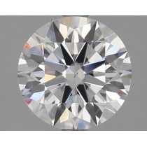 Lab Created 1.91 Carat D-SI1 Round Diamond Lab Created 1.91 Carat D-SI1 Round Diamond