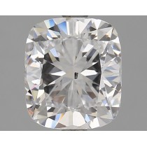 Lab Created 1.81 Carat D-SI1 Cushion Cut Diamond