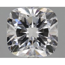 Lab Created 2.91 Carat E-VS2 Cushion Cut Diamond Lab Created 2.91 Carat E-VS2 Cushion Cut Diamond