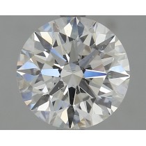 Lab Created 1.74 Carat E-SI1 Round Diamond