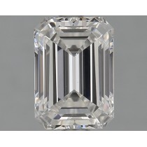 Lab Created 1.50 Carat E-VS1 Emerald Cut Diamond