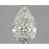 Lab Created 2.51 Carat H-VVS2 Pear Shaped Diamond Lab Created 2.51 Carat H-VVS2 Pear Shaped Diamond
