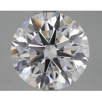 Lab Created 4.51 Carat G-VS1 Round Diamond