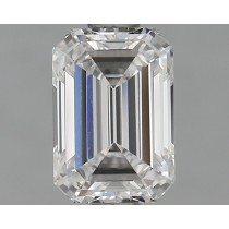 Lab Created 0.93 Carat D-VVS2 Emerald Cut Diamond