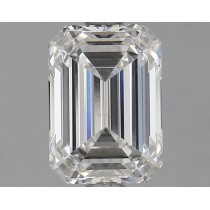 Lab Created 1.84 Carat E-VS1 Emerald Cut Diamond