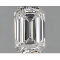 Lab Created 0.93 Carat E-VS1 Emerald Cut Diamond